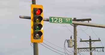 Surrey RCMP continue hunt for driver after pedestrian struck in hit and run dies