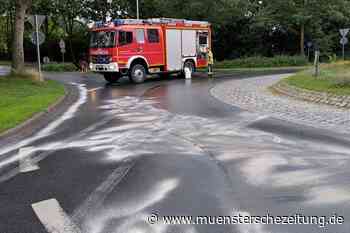 Mehrere Straßen voller Öl