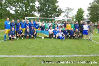 Fußballturnier mit Gehörlosen aus der Ukraine