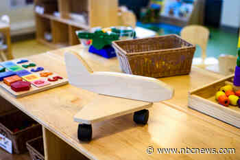 Airports, racing to hire workers, compete to look after their kids