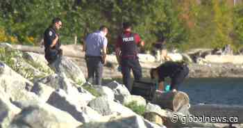 Police cordon off part of Crescent Beach amid reports of possible drowning