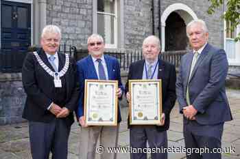 Former councillors conferred Honorary Aldermen in the Ribble Valley