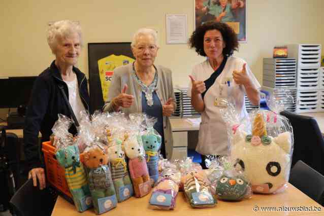 Creatief rusthuis schenkt knuffels aan zieke kinderen