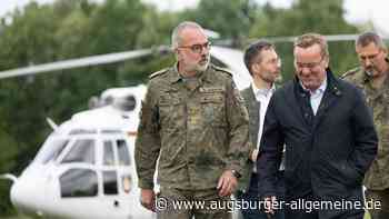 Verteidigungsminister Pistorius besucht Sanitätsregiment und Ulmer BWK