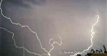 Met Office thunderstorm and lightning warning for Bristol