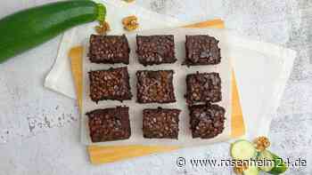 Dank Zucchini werden Schokoladenbrownies erst so richtig saftig