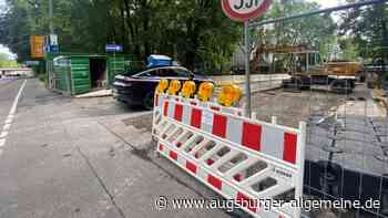 Große Folgen: Die kleine Brücke zur Wohnanlage Klein-Venedig wird saniert
