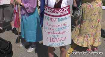 Bradford Public Library strike enters second week with no deal in sight