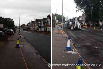 Gammons Lane repair saga appears at an end as work underway