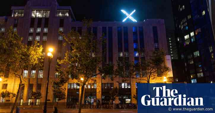 Giant glowing ‘X’ sign atop Twitter office in San Francisco removed