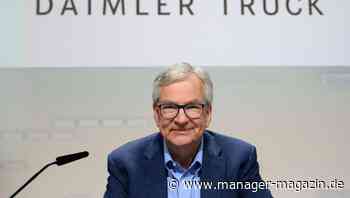 Martin Daum: "Daimler Truck ist weiter auf Erfolgskurs" - Rekordjahr erwartet