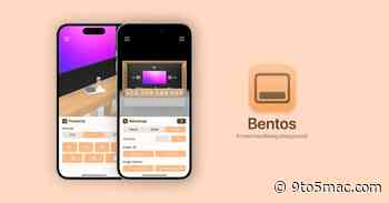 Bentos is a new app that lets you design and share your own Apple Store displays
