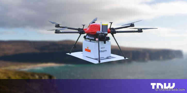 UK’s first drone delivery service launches in remote Scottish islands