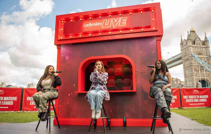 Ladbrokes LIVE launched with surprise Sugababes performance and huge ticket giveaway