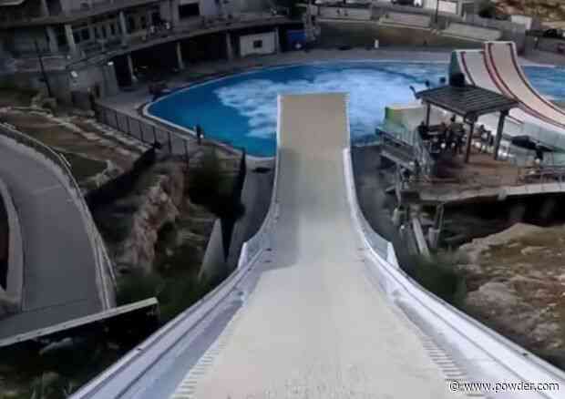 Veronica Paulsen Practices Double Backflip Into Utah Pool