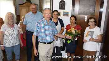 Hirschsänger Ebershardt: Noch einmal wird das Akkordeon umgeschnallt