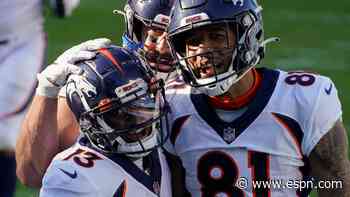 Training camp notebook: Broncos lose two wide receivers