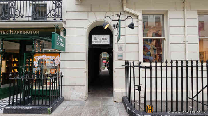 London’s Alleys: Dover Yard, W1