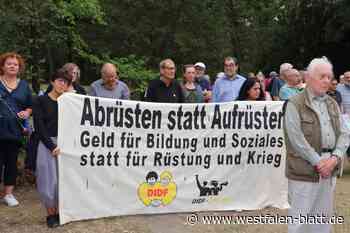 Antikriegstag in Stukenbrock: Gedenken und Mahnung