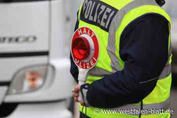 Flucht vor Polizei endet vor einem Baum