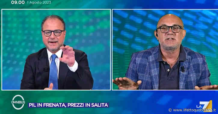 “Non alzatevi lo stipendio”, lite tra Mulè e Anfossi su La7. E il deputato di Forza Italia sbotta: “Che stai dicendo? Nemmeno i vetero-grillini”