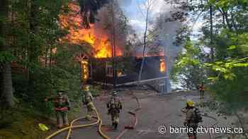Fire causes $2.5 million in damage to Muskoka cottage
