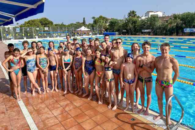 Flemish Ardennes Swimming Team ging op stage naar Mallorca