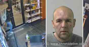 See the moment raider smashes his way into Newcastle city centre hairdressing salon Toni & Guy