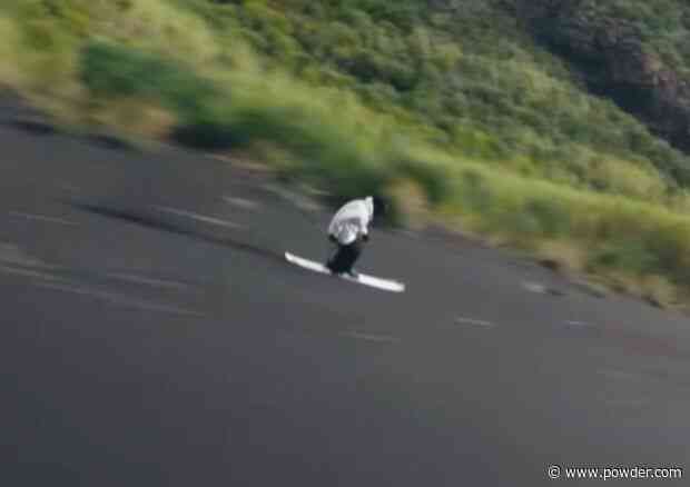 Candide Thovex Is Back With Another Absurd Non-Snow Skiing Clip