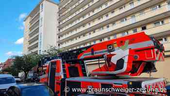 Großer Feuerwehreinsatz in der Okerstraße Braunschweig