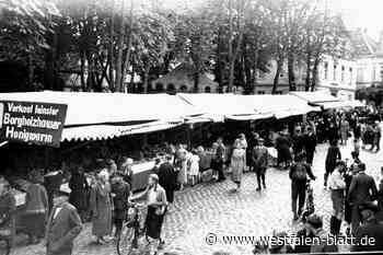 Als auf dem Markt in Vlotho noch „Schaafvieh“ und „Gyps“ zu kaufen war
