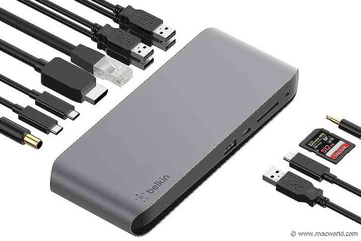 This incredible 12-port Belkin Thunderbolt dock is nearly $100 off right now