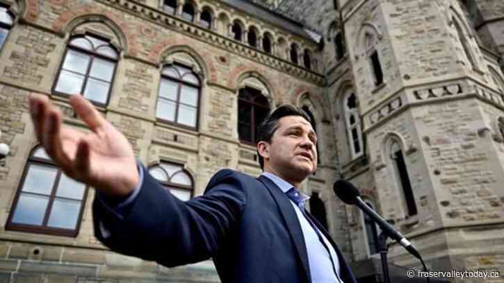 Poilievre says Canada’s immigration system is broken, sidesteps target cut questions