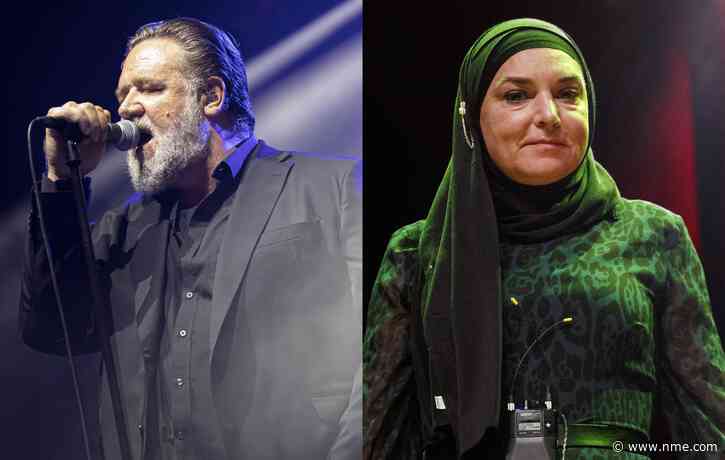 Russell Crowe shares chance encounter with “hero” Sinead O’Connor