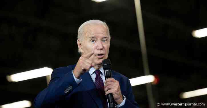 Twitter Note Appears on Photo of Biden Sunbathing at Beach: 'This Is Not a Corpse'