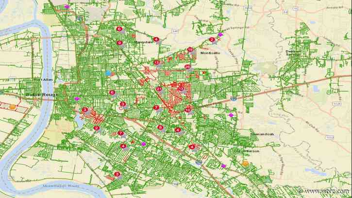 Thousands still without power amid storm cleanup - Latest from Entergy here