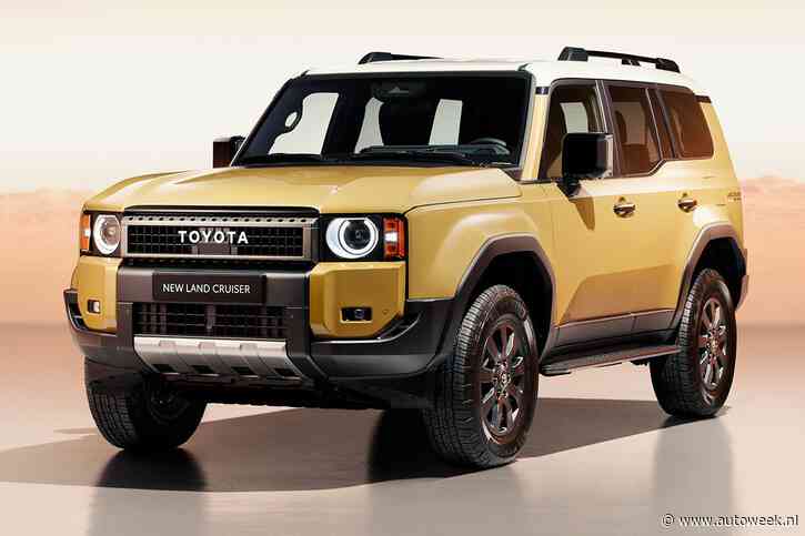 Nieuwe Toyota Land Cruiser: mild-hybride én voor Nederland
