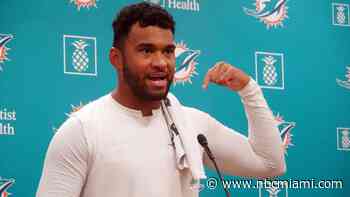 Dolphins' Tua Tagovailoa talks strategies for staying safe for 2023 season