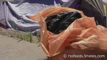 Trash services rolled out at 2 homeless encampments in Denver
