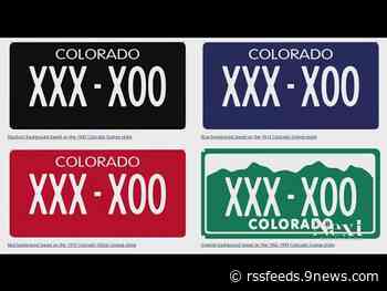 Next Question: What's up with Colorado's black license plates?