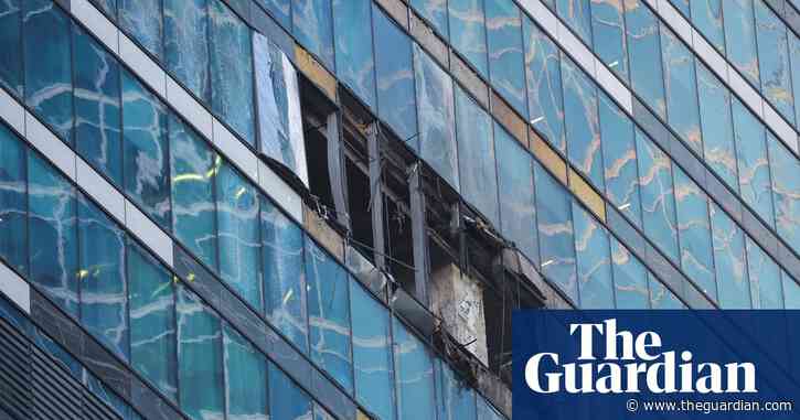 Drone hits Moscow tower housing ministries for second time, says mayor