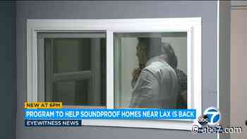 LAX restarts soundproofing program, opens showroom for residents to see options