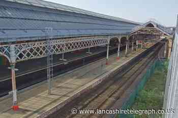 Major refurbishment of roof at Preston railway station