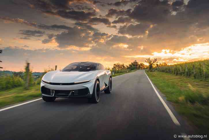 Retestrakke SUV Pura Vision van Pininfarina ziet het levenslicht