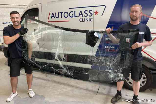 Dieter en Jeffrey rijden 4.000 km om slachtoffers van hagelbui in Italië te helpen: “Slapen? Een tent opzetten is tijdverlies”