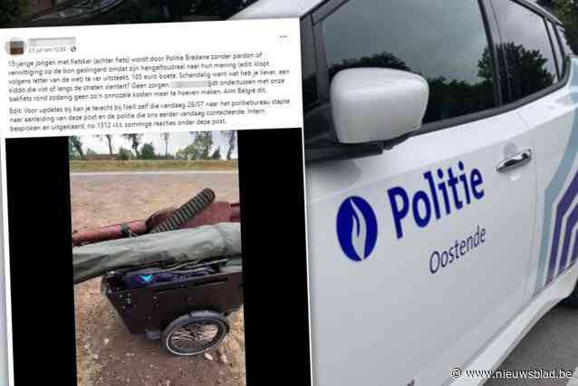 ‘Boete’ voor 15-jarige jongen levert politie storm aan verwijten op, maar dan komt de waarheid boven