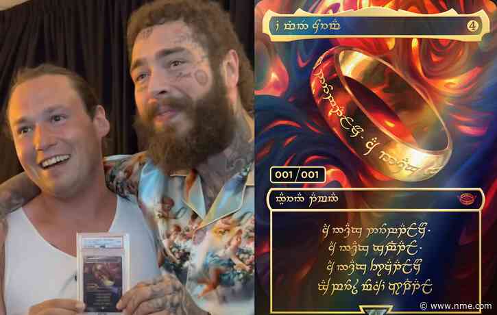 Watch Post Malone buy a unique ‘Magic: The Gathering’ card worth £1.5million