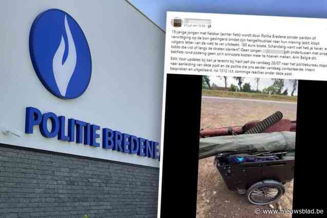 ‘Boete’ voor 15-jarige jongen levert politie storm aan verwijten op, maar dan komt de waarheid boven