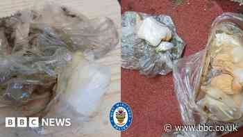 Drugs found hidden behind fireplace in Coventry police raid