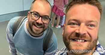 Couple on TUI holiday fleeing Greece wildfires refused house 'because they're gay'